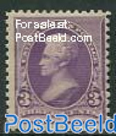United States Of America 1890 3c Violet, Stamp Out Of Set, Unused (hinged) - Nuovi