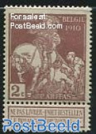 Belgium 1910 2c, Stamp Out Of Set, Unused (hinged), Nature - Horses - Ungebraucht