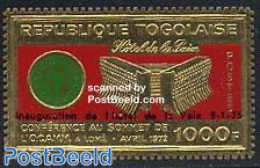 Togo 1975 Hotel De La Paix 1v, Overprint, Mint NH, Various - Hotels - Settore Alberghiero & Ristorazione