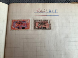 2 Timbres TCHAD - Neufs