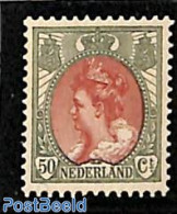 Netherlands 1899 50c Bronzegreen/Brownred, Stamp Out Of Set, Unused (hinged) - Neufs