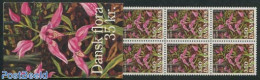 Denmark 1990 Flowers Booklet, Mint NH, Nature - Flowers & Plants - Stamp Booklets - Neufs