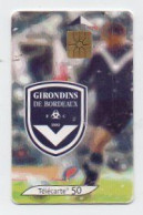 Télécarte 50 Unités - GIRONDINS DE BORDEAUX - Sport