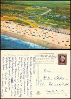 Postkaart Texel Luftaufnahme Strand, De Koog Aan Zee Vanuit De Lucht 1974 - Texel