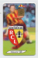 Télécarte 50 Unités - RACING CLUB DE LENS - Sport