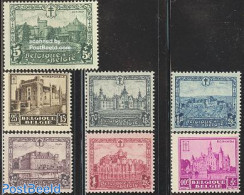 Belgium 1930 Anti Tuberculosis 7v, Unused (hinged), Health - Anti Tuberculosis - Art - Castles & Fortifications - Ungebraucht