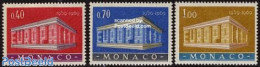 Monaco 1969 Europa 3v, Mint NH, History - Europa (cept) - Nuovi