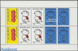 Netherlands 1969 Child Welfare S/s, Mint NH, Performance Art - Music - Art - Children's Books Illustrations - Dick Bruna - Nuevos