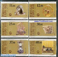 Portugal 1983 European Art Exposition 6v, Mint NH, History - Europa Hang-on Issues - Art - Art & Antique Objects - Ongebruikt