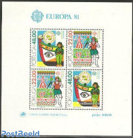 Portugal 1981 Europa, Folklore S/s, Mint NH, History - Various - Europa (cept) - Folklore - Ongebruikt