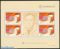 Portugal 1983 Europa S/s, Mint NH, Health - History - Health - Europa (cept) - Nobel Prize Winners - Ongebruikt