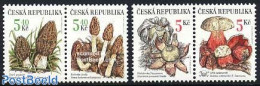 Czech Republic 2000 Mushrooms 2x2v [:], Mint NH, Nature - Mushrooms - Altri & Non Classificati