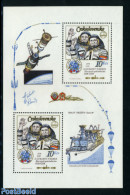 Czechoslovkia 1983 Intercosmos Programme S/s, Mint NH, Transport - Space Exploration - Other & Unclassified