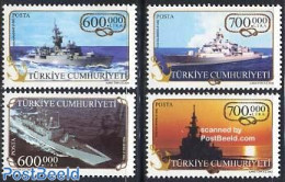 Türkiye 2003 Ships 4v, Mint NH, Transport - Ships And Boats - Other & Unclassified