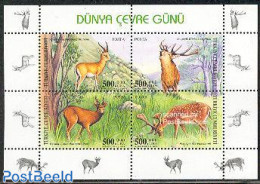 Türkiye 2003 Deers 4v M/s, Mint NH, Nature - Animals (others & Mixed) - Deer - Other & Unclassified