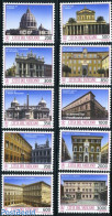 Vatican 1993 Architecture 10v, Mint NH, Art - Architecture - Nuovi