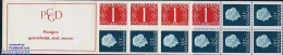 Netherlands 1969 4x1,8x12c Booklet, Phosphor, Text: Postgiro, Gemak, Mint NH, Stamp Booklets - Nuevos