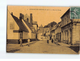 AUBIGNY EN ARTOIS : Rue Du Bourg - état ( Partiellement Décollée ) - Aubigny En Artois