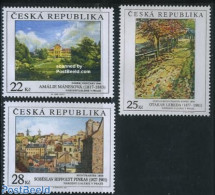 Czech Republic 2007 Paintings 3v, Mint NH, Art - Paintings - Andere & Zonder Classificatie