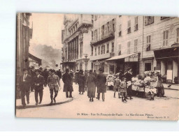 NICE : Rue Saint-François De Paule, Le Marché Aux Fleurs - état - Mercadillos