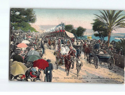 NICE : Bataille Des Fleurs, Promenade Des Anglais - état - Mercadillos