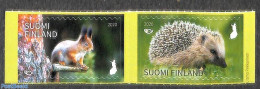 Finland 2020 Norden, Garden Visitors 2v S-a, Mint NH, History - Nature - Europa Hang-on Issues - Animals (others & Mix.. - Nuovi