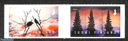 Finland 2020 Art Award 2020 2v, Mint NH, Nature - Birds - Trees & Forests - Nuovi