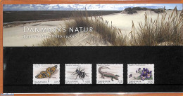 Denmark 2007 Nature, Presentation Pack, Mint NH, Nature - Butterflies - Flowers & Plants - Insects - Reptiles - Ongebruikt