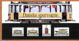 Denmark 1994 Tramways, Presentation Pack, Mint NH, Transport - Trams - Nuevos