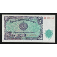 BULGARIE - PICK 82a - 5 LEVA 1951 - Bulgaria