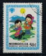 Mongolie - "Année Internationale De L'Enfant : Le Petit Musicien" - Oblitéré N° 1091 De 1980 - Mongolië