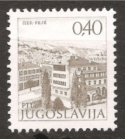 Yougoslavie 1980 N° 1354c ** Courant, Tourisme, Mer-Peje, Ville, Immeuble, Pejë, Peć, Kosovo, Mosquée - Unused Stamps