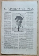 Nova Hrvatska, Prilog Easter 1944  NDH Croatia Ustasa Newspaper Poglavnik Ante Pavelic, Uskrs, - Andere & Zonder Classificatie