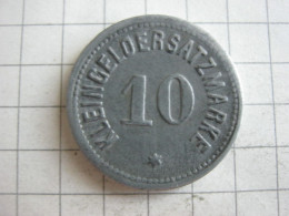 Darmstadt 10 Pfennig 1919 - Andere & Zonder Classificatie