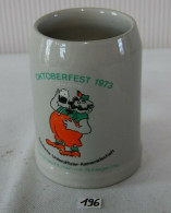 C196 Chope En Grès - Oktoberfest - Shape - 1973 - Otros & Sin Clasificación