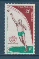 Polynésie Française - Poste Aérienne - YT PA N° 26 ** - Neuf Sans Charnière - 1968 - Unused Stamps