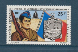 Polynésie Française - Poste Aérienne - YT PA N° 47 ** - Neuf Sans Charnière - 1971 - Ungebraucht