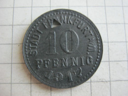 Frankfurt Am Main 10 Pfennig 1917 - Andere & Zonder Classificatie