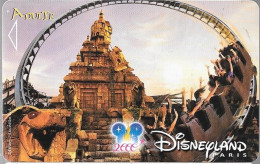 PASS-DISNEY-DISNEYLAND PARIS-2000-INDIANA JONES-V°NARBONI 00/03/TEM-VALIDE 1 JOUR-TBE - Disney Passports