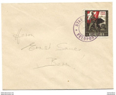 9 - 41 - Enveloppe Avec Timbre Militaire "Art. Reg. 6" Cachet Feldpost - Documenten