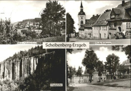 70881456 Scheibenberg Scheibenberg Kirchgasse Orgelpfeifen Markt X Scheibenberg - Scheibenberg