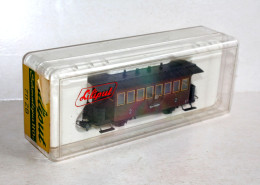 LILIPUT HOe - N°711 ZB VOITURE VOYAGEUR, 2nde CLASSE, ZILLERTALBAHN, WAGON NEUF! / MINIATURE TRAIN FERROVIAIRE (3005.2) - Goods Waggons (wagons)