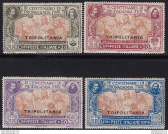 1923 TRIPOLITANIA, N° 1/4 , Propaganda Fide, 4 Valori , MNH** - Tripolitania