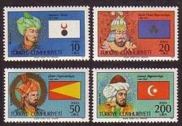 1987 TURKEY 16 TURKISH STATES MNH ** - Nuovi