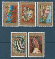 Polynésie Française - Poste Aérienne - YT PA N° 98 à 102 ** - Neuf Sans Charnière - 1975 - Unused Stamps