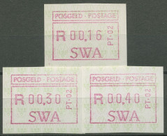 Südwestafrika 1988 Automatenmarken Satz 0,16/0,30/0,40, ATM 1.2/1c S1 Postfrisch - Südwestafrika (1923-1990)