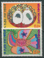 UNO New York 1996 Friedensappell Vögel Friedenstaube 718/19 Postfrisch - Nuovi