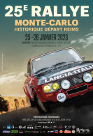 RALLYE MONTE CARLO Historique 2023 Reims   -  Lancia Fulvia - Rallyes