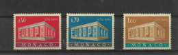 MONACO   789/91 **     NEUFS SANS CHARNIERE - Nuovi