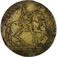 Allemagne, Nuremberg Token, Louis XIV, La Ville De Paris, 1705, Bronze, TB+ - Autres & Non Classés